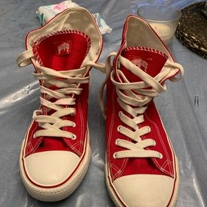 Ohio State canvas shoes